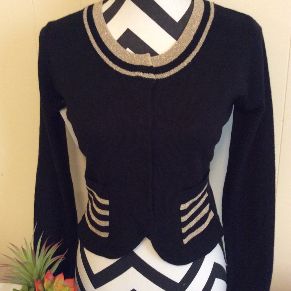 Tulle Los Angeles Black Cardigan